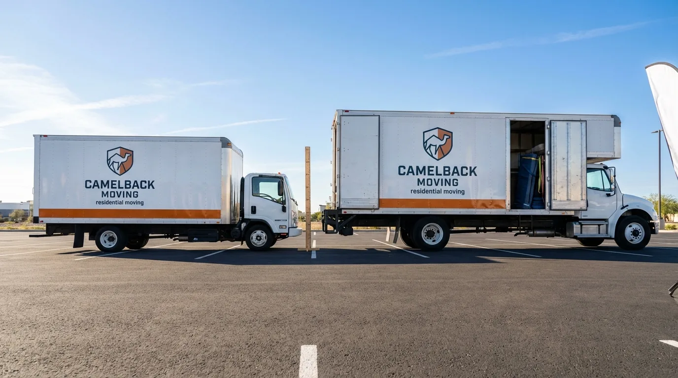 Moving truck size capacity guide in New Bremen
